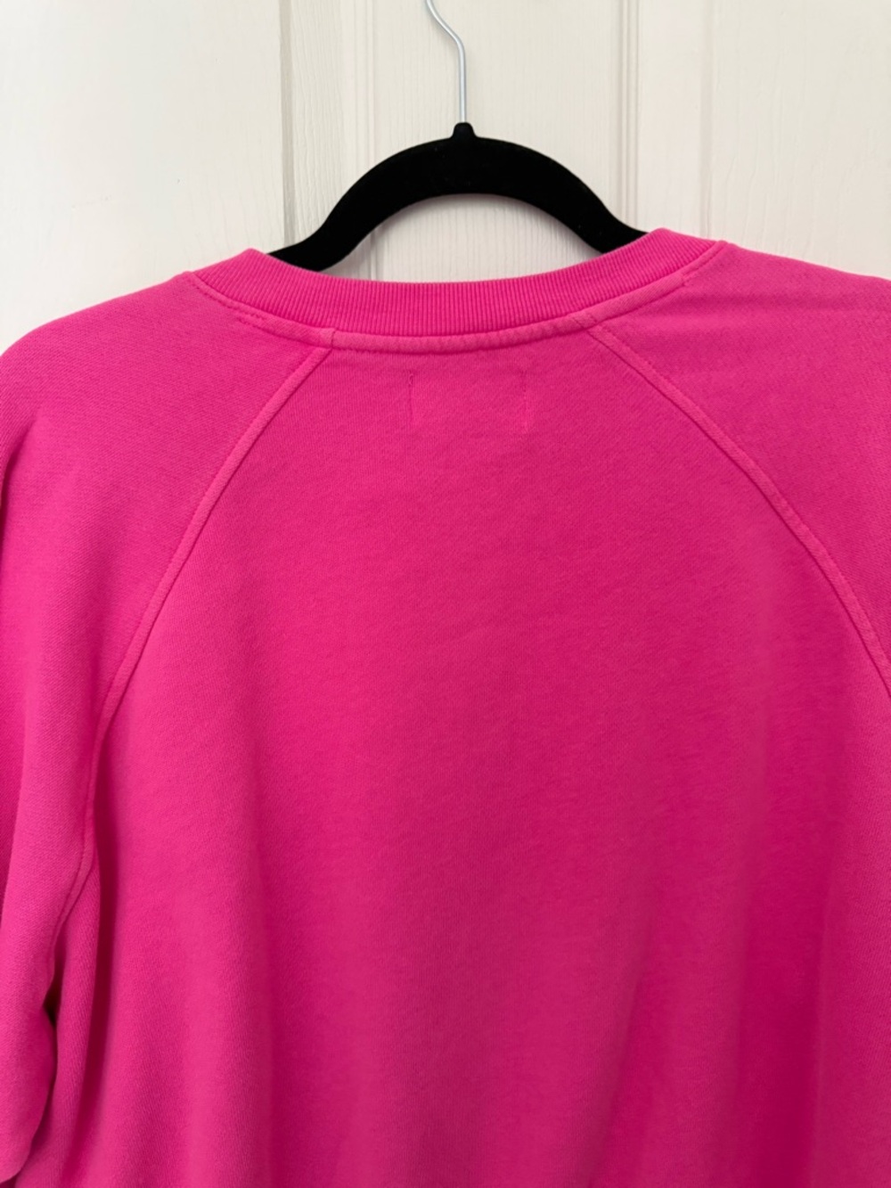 Old Navy Hot Pink Henley Sweatshirt - Picture 5 of 5